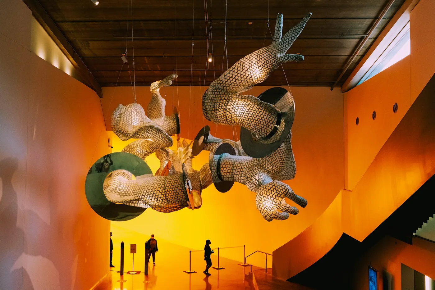 James Park's Spatial Dialogues installation at Domus Picturae