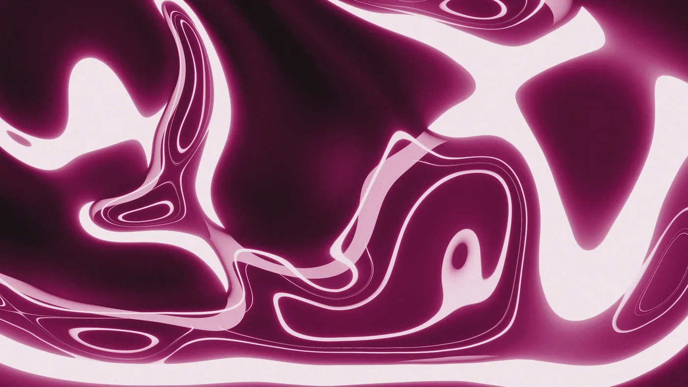 A purple and white swirl