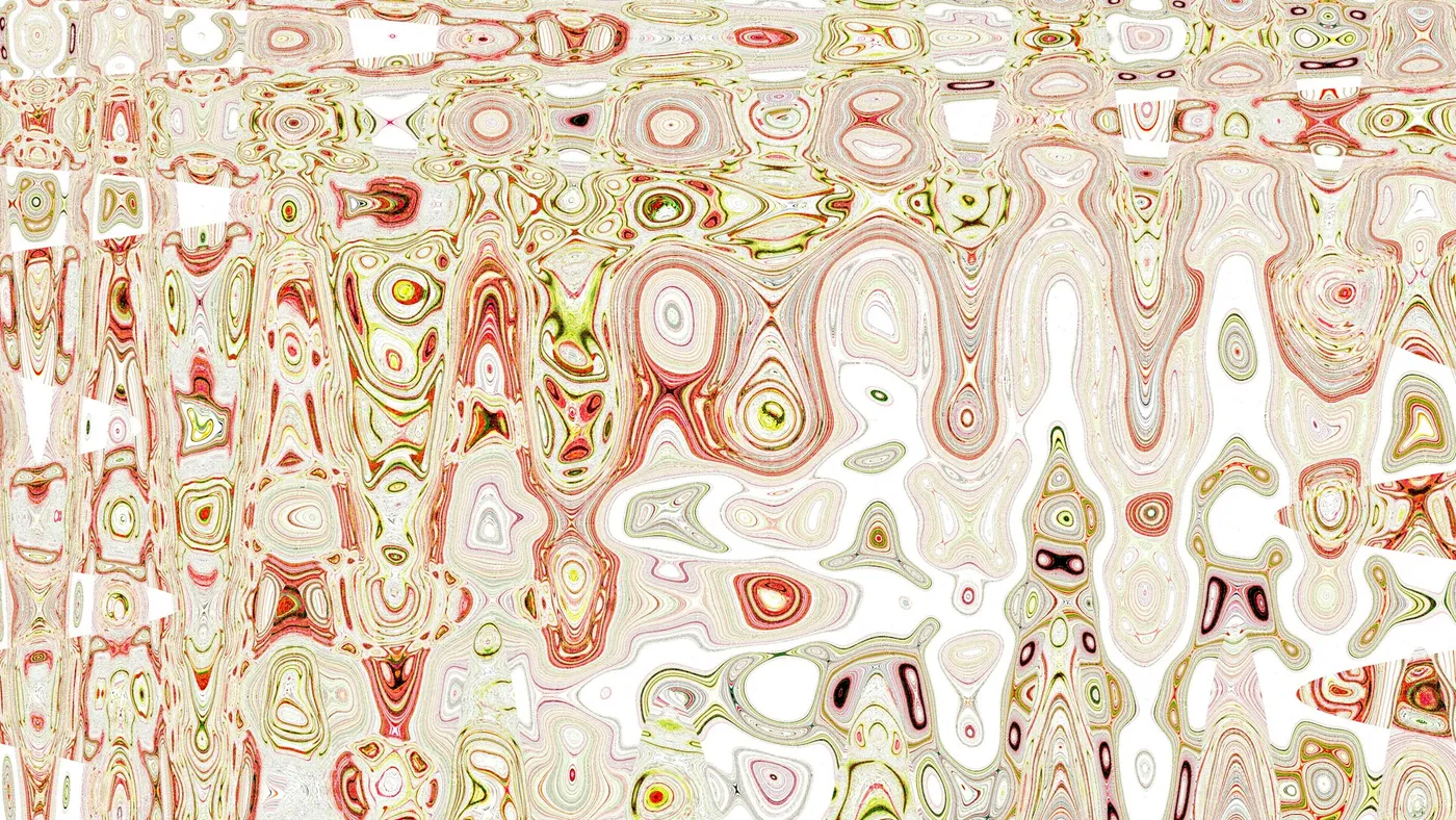 Abstract pattern with organic shapes and textures